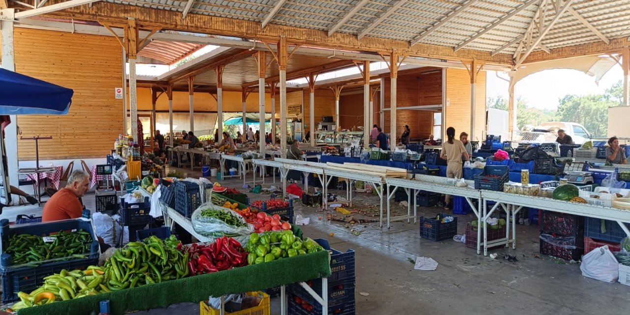 Akyaka'da pazar bitti!