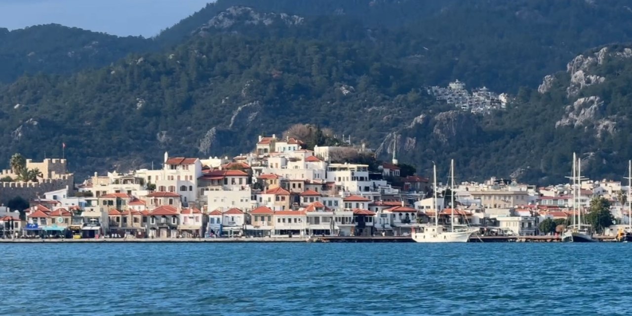 Marmaris’te yaz gibi bir gün