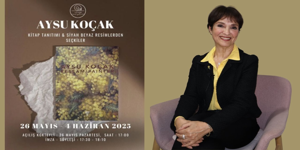 Ressam Aysu Koçak’tan sanatta 50. yıla özel etkinlik