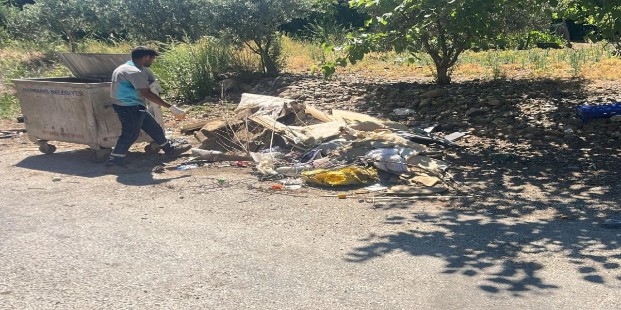 Marmaris'te bayram temizliği