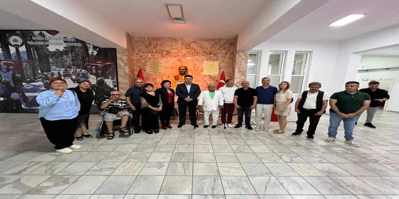 ENABİRDER’den Marmaris ilçe emniyet müdürü’ne ziyaret