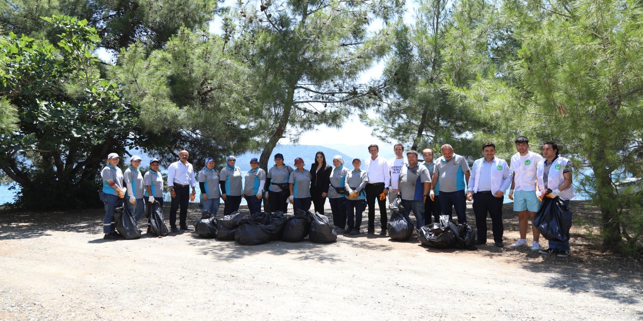Marmaris Belediyesi'nden dünya çevre günü'ne anlamlı etkinlik
