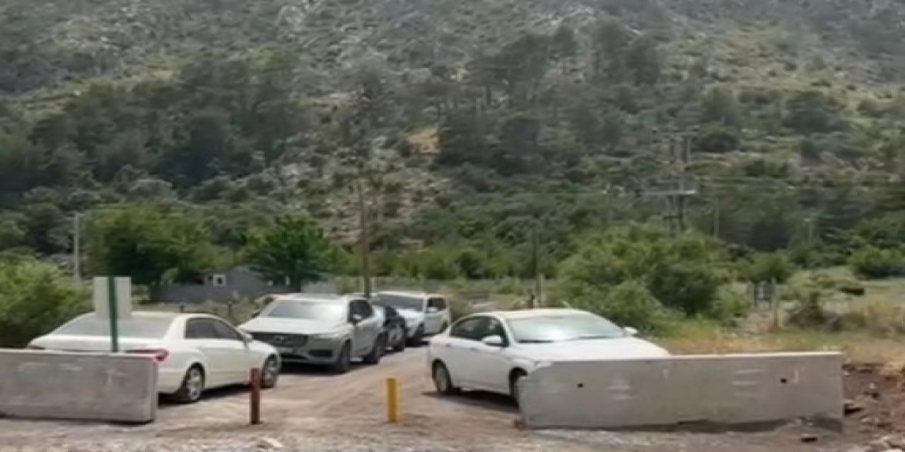 Araçlara ve Karavanlara belediyeden plaj engeli
