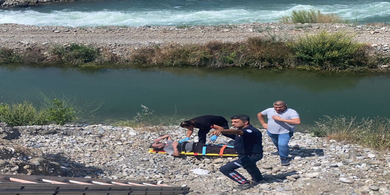 Ortaca’da uçurumdan düşen vatandaş kurtarıldı