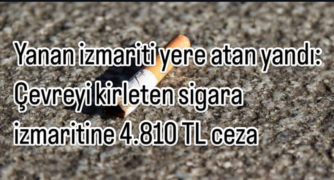 Ya içmeyin ya da söndürüp çöpe atın!