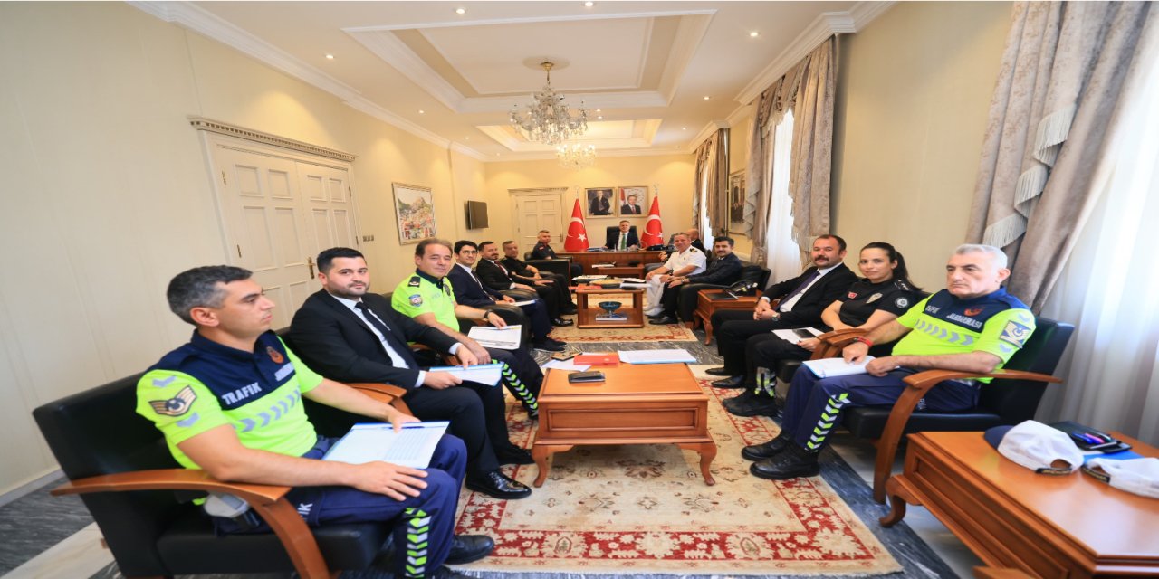 Muğla’da asayiş toplantısı yapıldı
