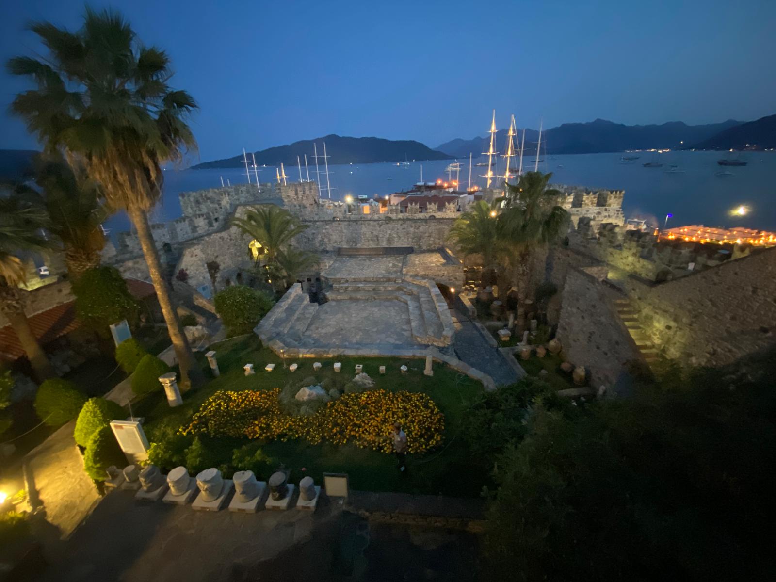 Marmaris Kalesi artık gece 22.00 a kadar açık