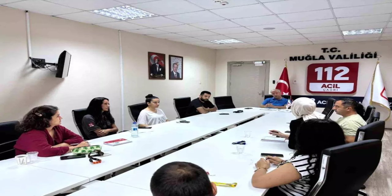 Muğla’da 112 acil toplantısı yapıldı