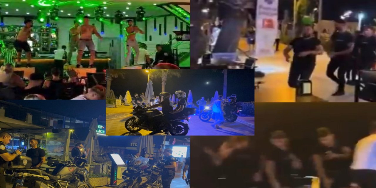 Marmaris emniyetinden Meşaleli danslı şovlara sıkı denetim