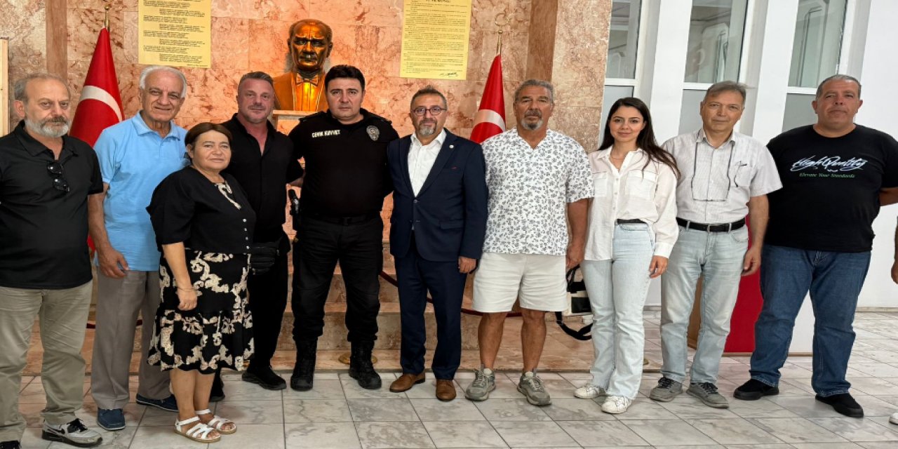 Marmaris Kent Konseyi’nden İlçe Emniyet Müdürü’ne nezaket ziyareti