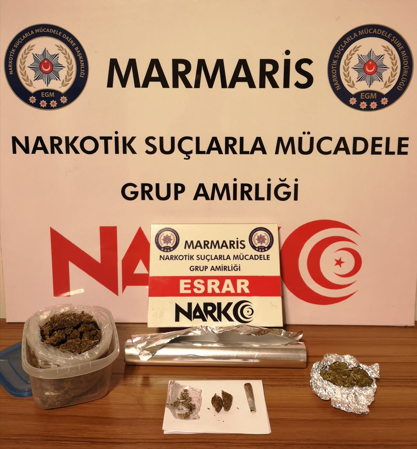 Narkotik polislerinden gece operasyonu