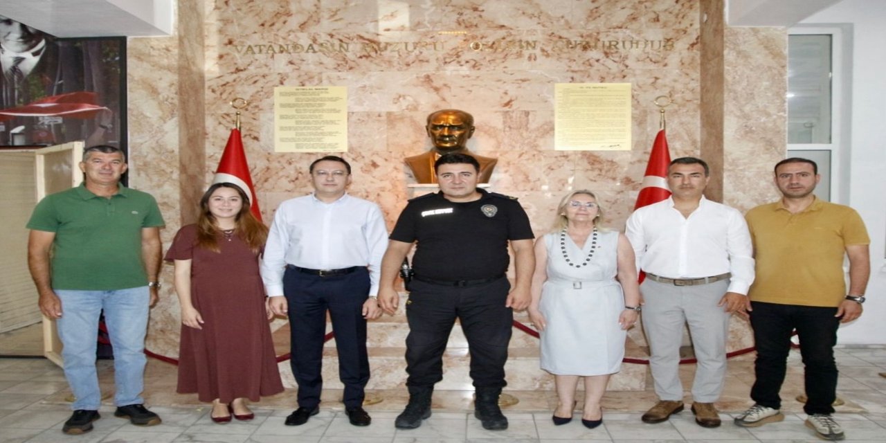 Marmaris Ticaret Odası’ndan İlçe Emniyet Müdürü Samed Seyhan’a ziyaret