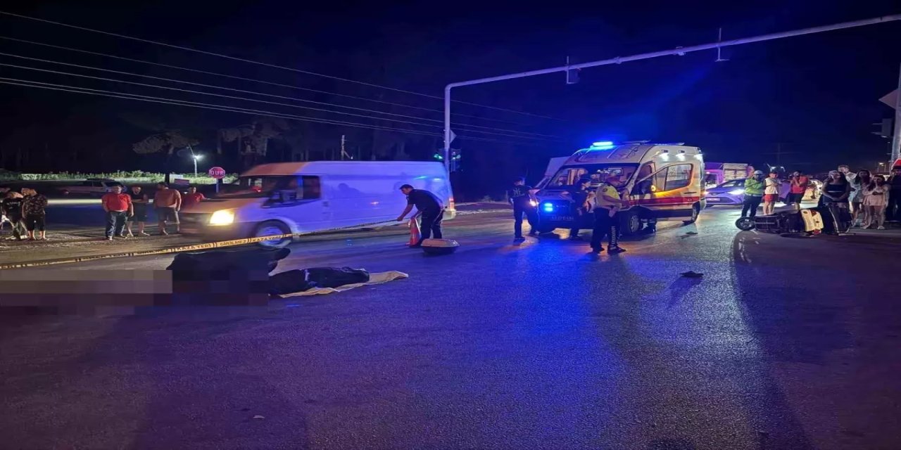 Fethiye'de Tır ile elektrikli motosiklet kazasında bir kişi hayatını kaybetti