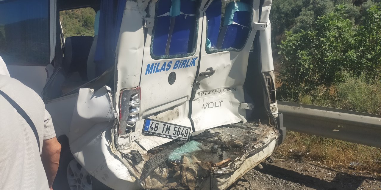 Milas-Söke karayolunda feci kaza: 1 ölü, 13 yaralı