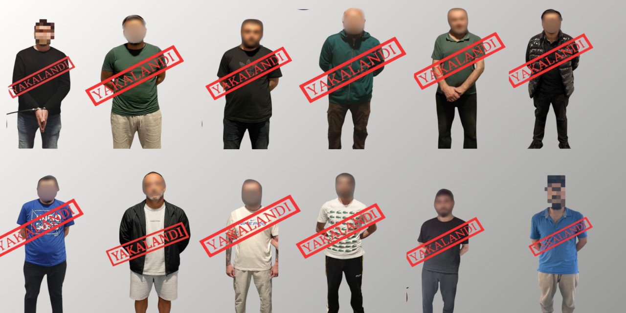 Uluslararası operasyonlarla 12 suçlu Türkiye’ye getirildi