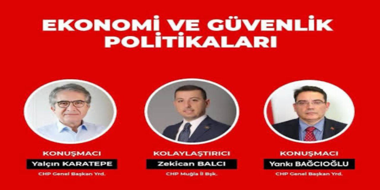 CHP Muğla il başkanı Zekican Balcı “Türkiye, ekonomik ve ahlaki bir çöküşle karşı karşıya”