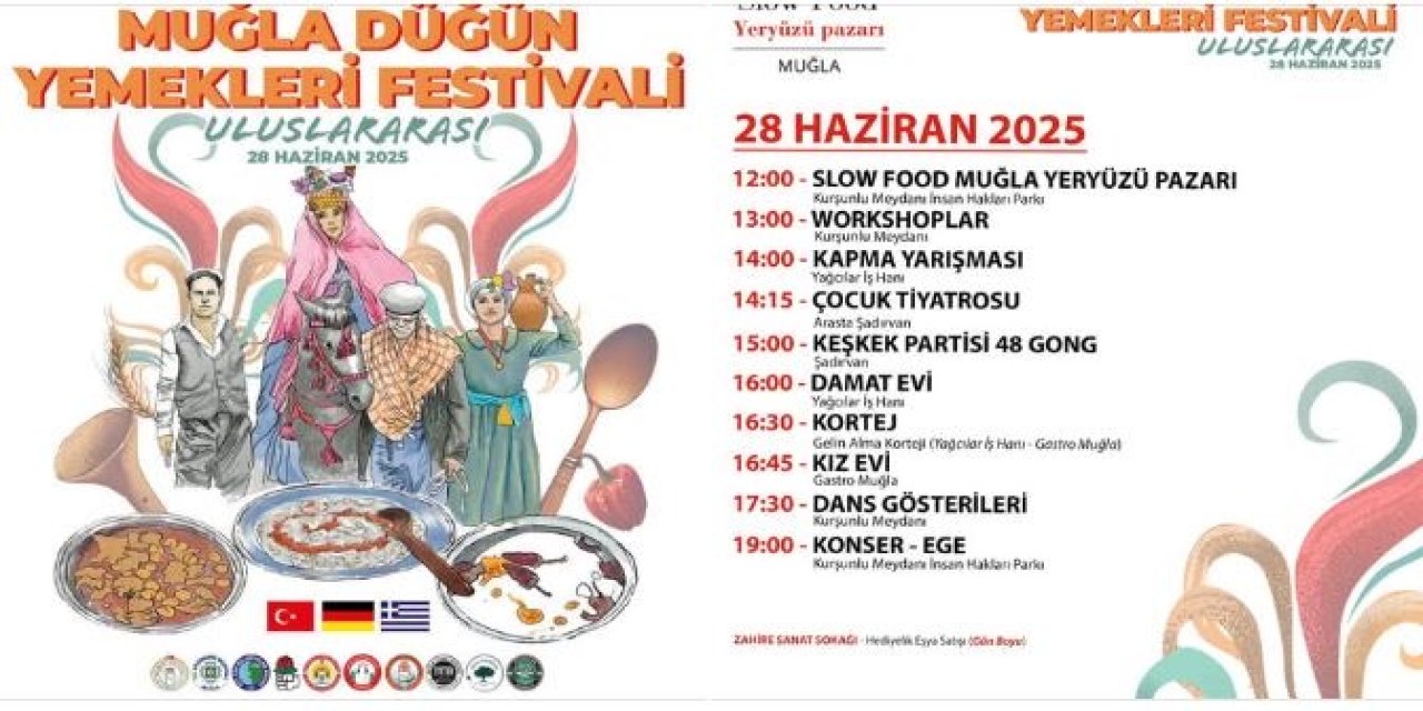 Muğla’nın düğün yemekleri festivali başlıyor