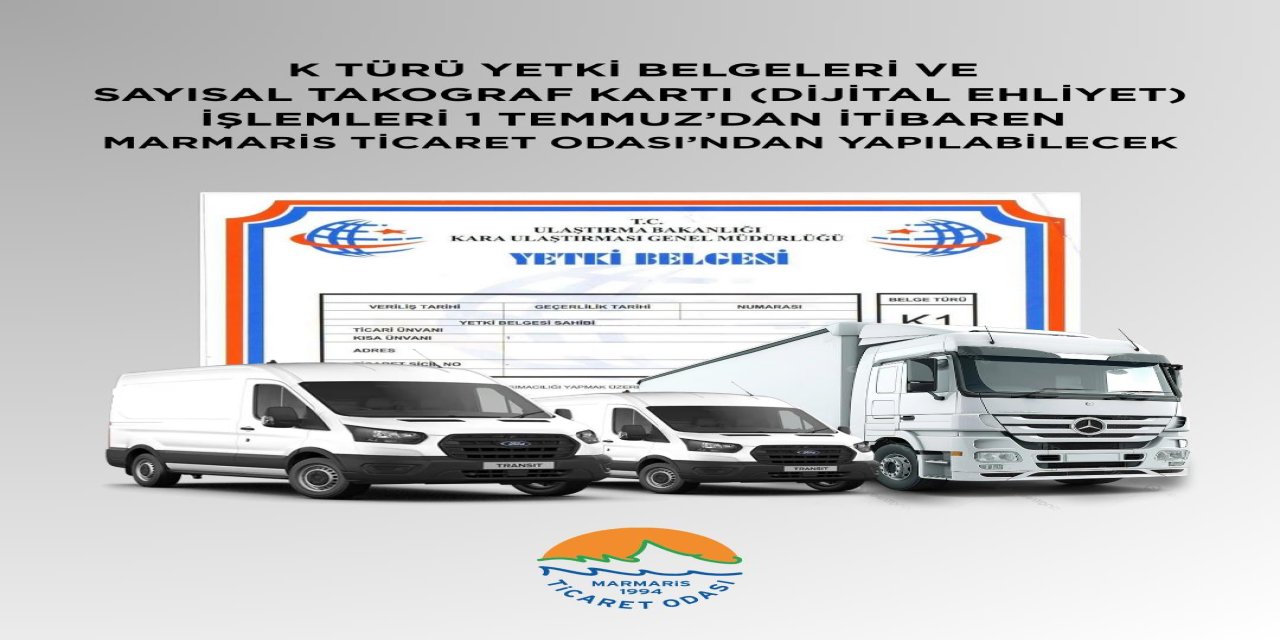 Marmaris Ticaret Odasından bir yeni hizmet daha