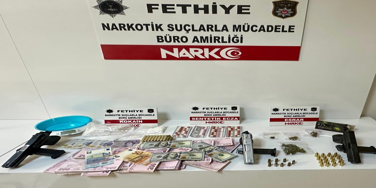 Muğla’da uyuşturucu operasyonunda beş kişi tutuklandı