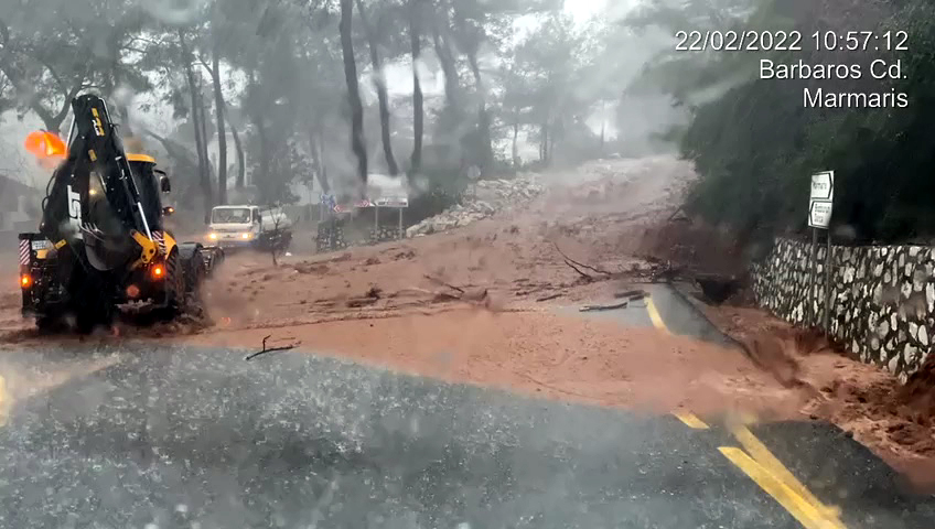 MARMARİS İÇMELER MAHALLESİ YİNE FELAKETİ YAŞADI