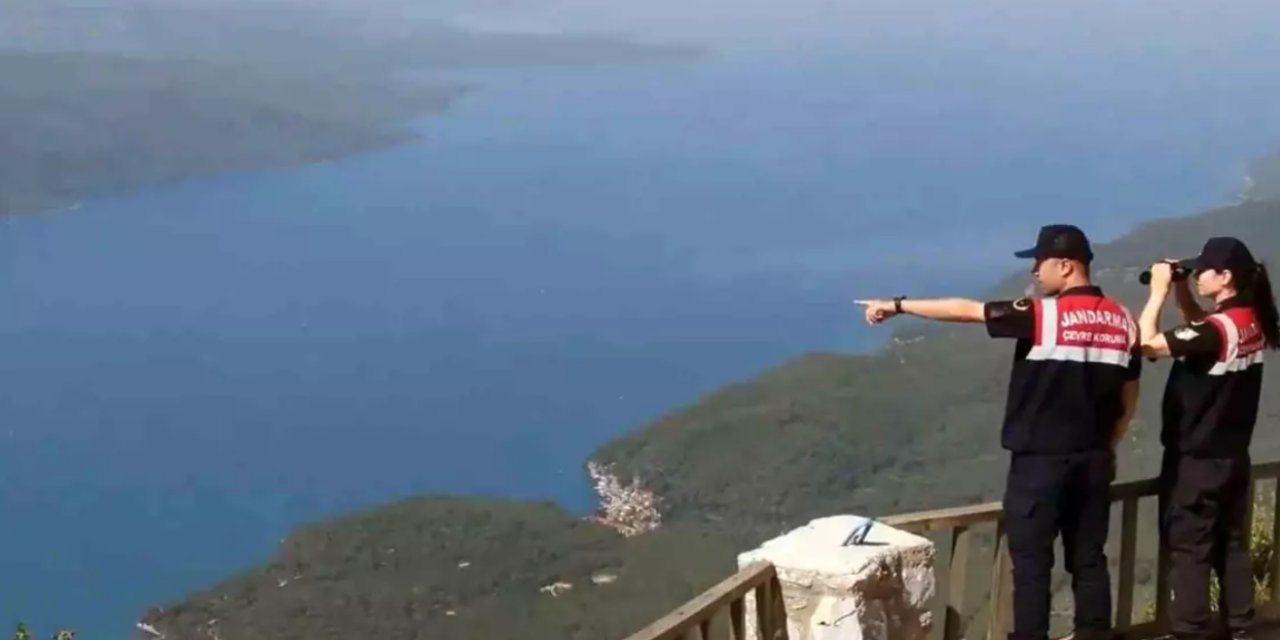Muğla orman yangınlarına karşı 7/24 teyakkuzda