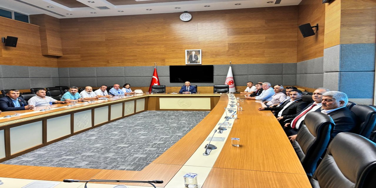 Milletvekili Kadem Mete Muğlalı muhtarlarla Ankara’da buluştu