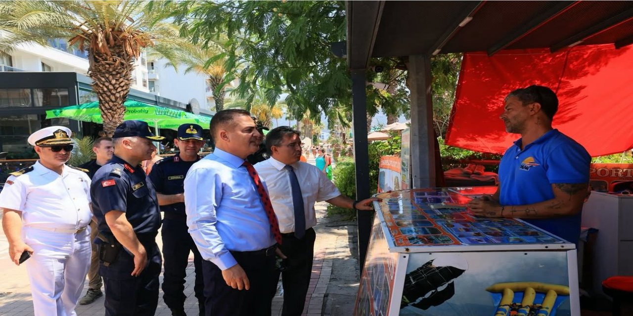 Vali Akbıyık Marmaris’te turizm denetiminde “huzurlu ve güvenli turizm için tüm imkanlarımızı seferber edeceğiz”
