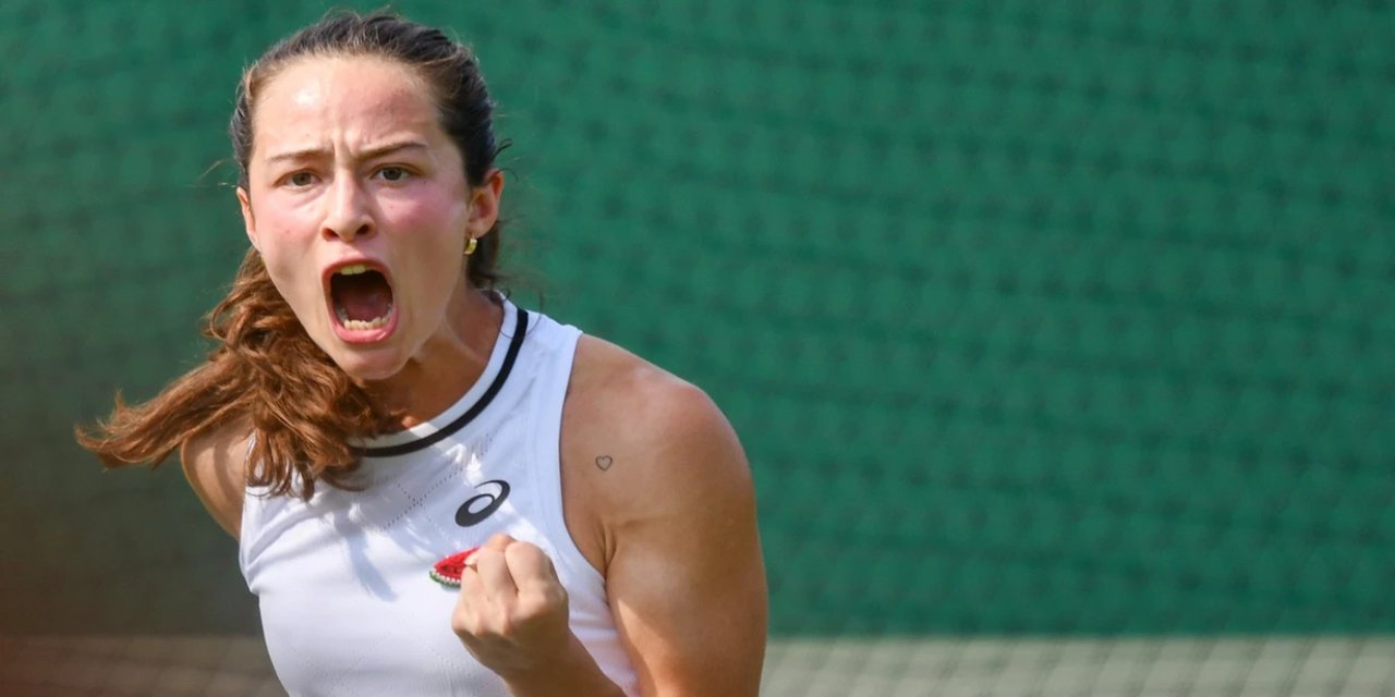 Milli tenisçi Zeynep Yılmaz Wimbledon’ da tarih yazdı