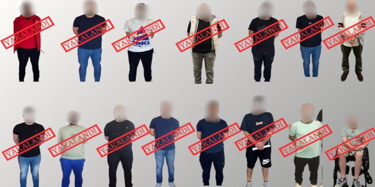 Kırmızı bültenle aranan 15 kişİ Türkiye'ye getirildi