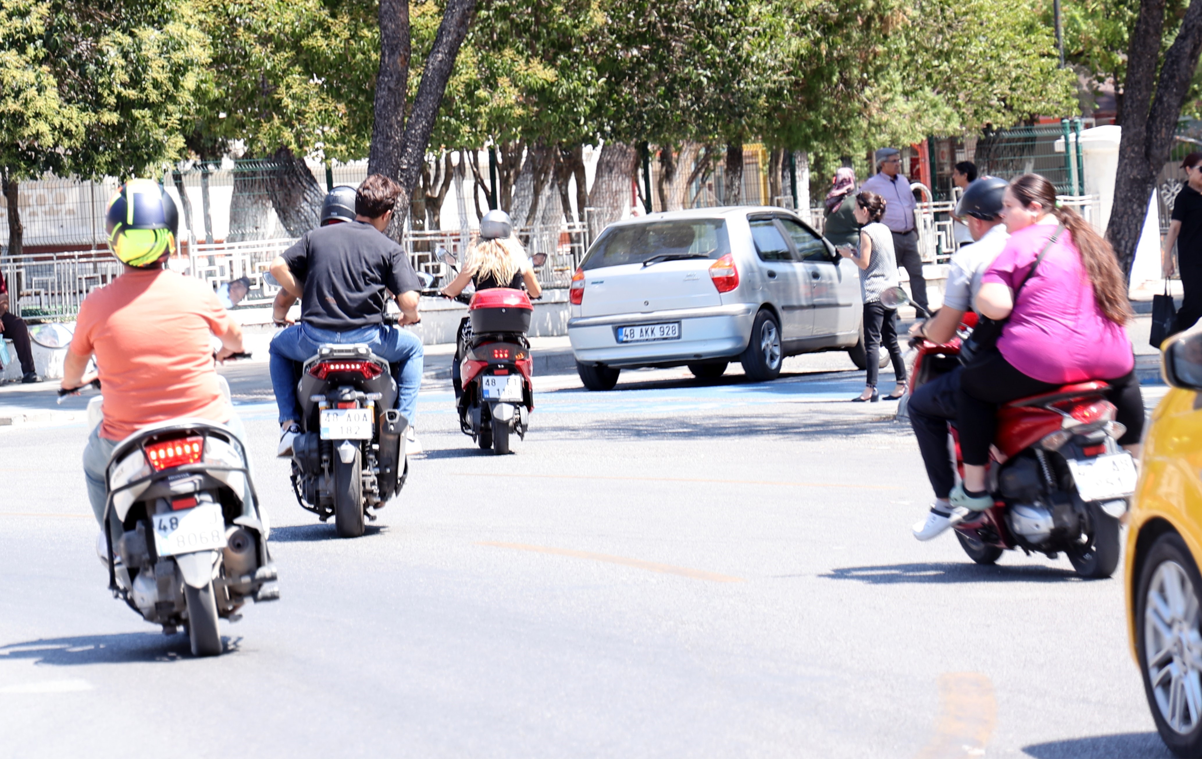 Muğla'nın dörtte biri motosiklet kullanıyor