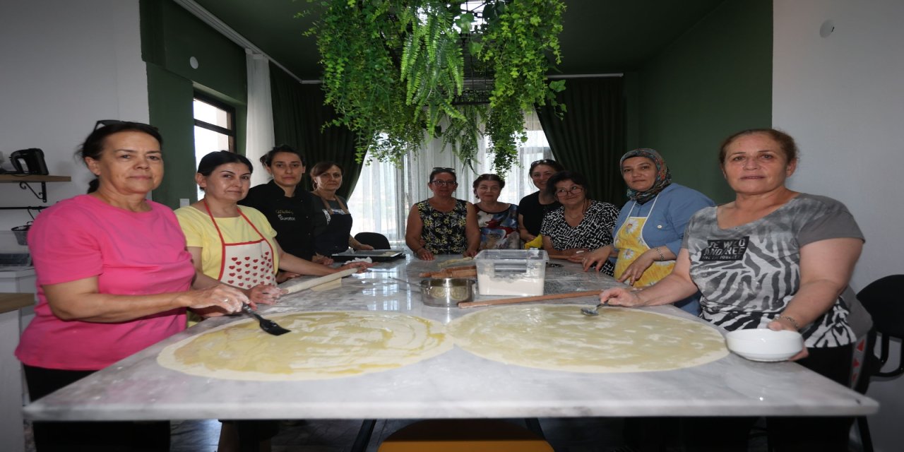 Kadın yaşam Merkezleri'nde  pastacılıkla ekonomik güce il yardım