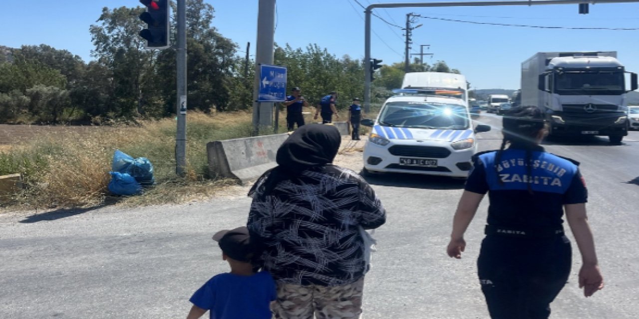Muğla’da dilencilik operasyonu