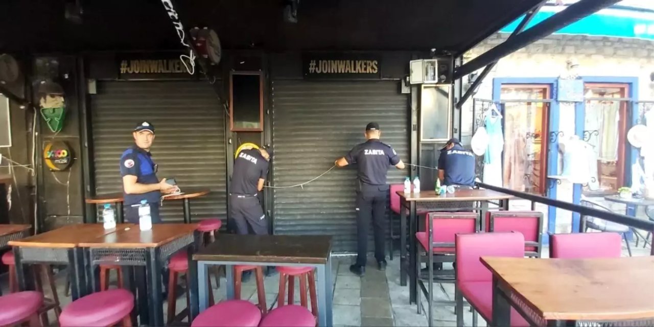 Bodrum'da Hanutçuluk Yapan 4 İşletmeye Kapatma Cezası