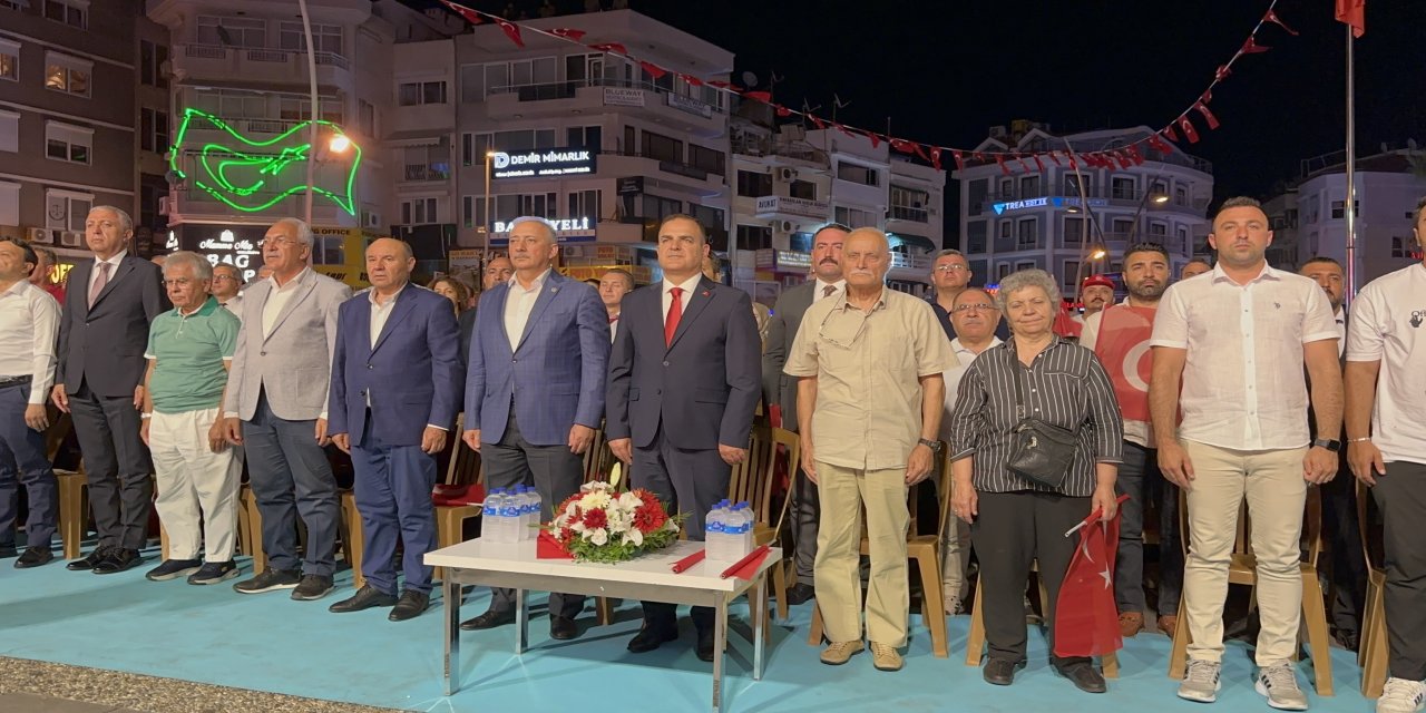 15 Temmuz Marmaris’te çeşitli etkinliklerle anıldı