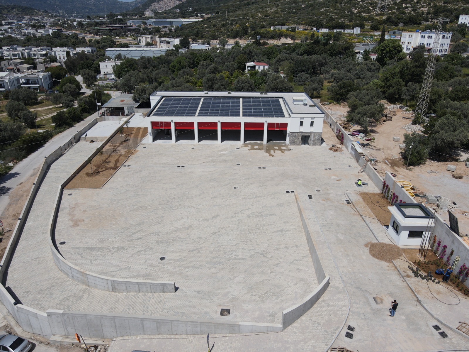 Bodrum’da acil müdahale güçleniyor: İtfaiye binası tamamlandı