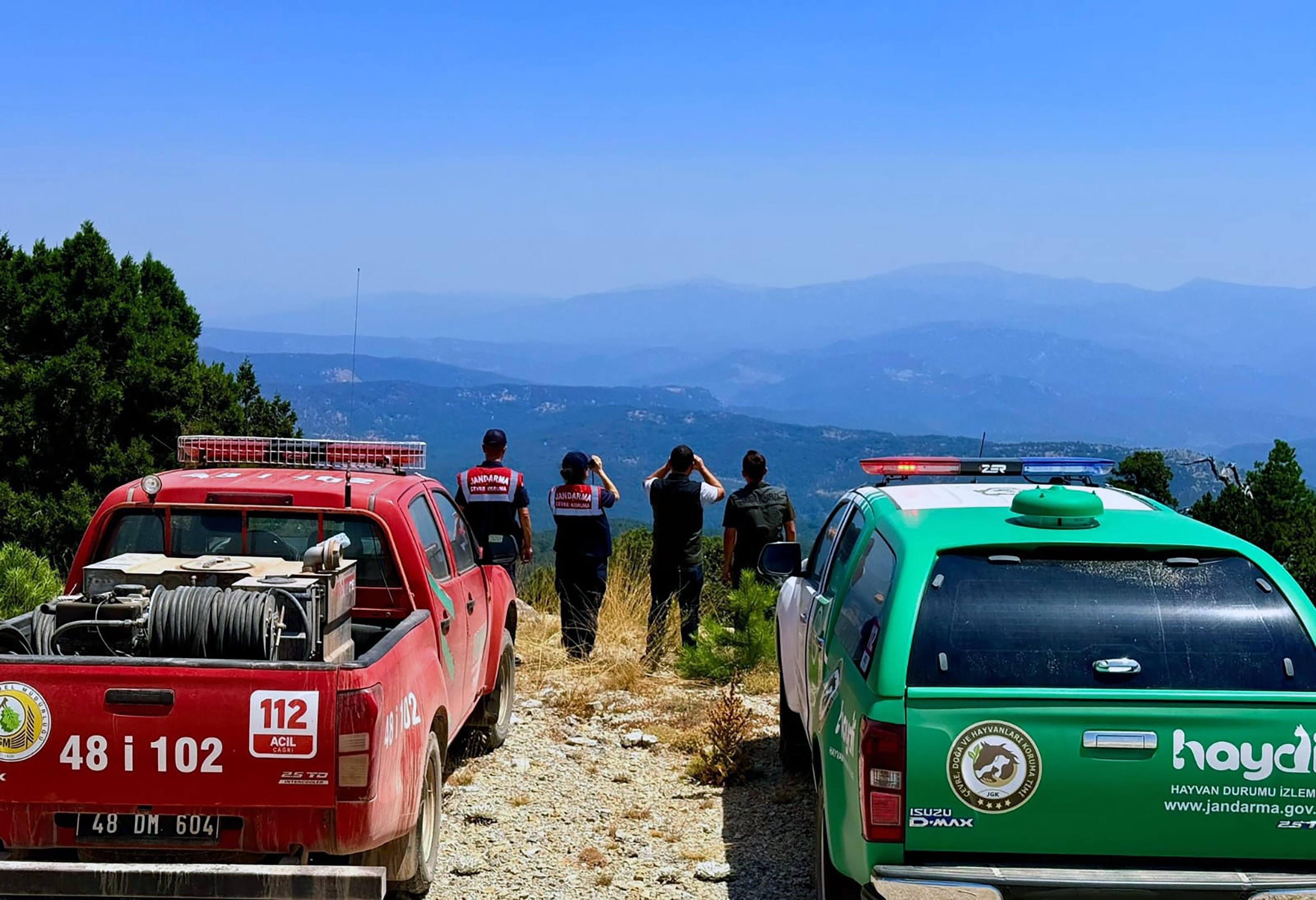 Muğla'da 7 gün 24 saat orman nöbeti