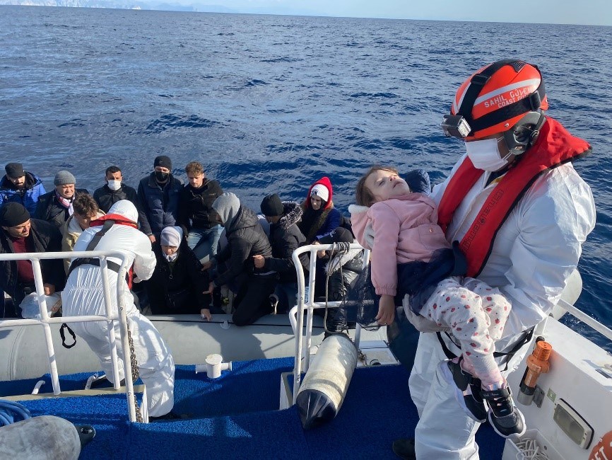 Marmaris'te üç günde 142 mülteci ve 1 organizatör yakalandı