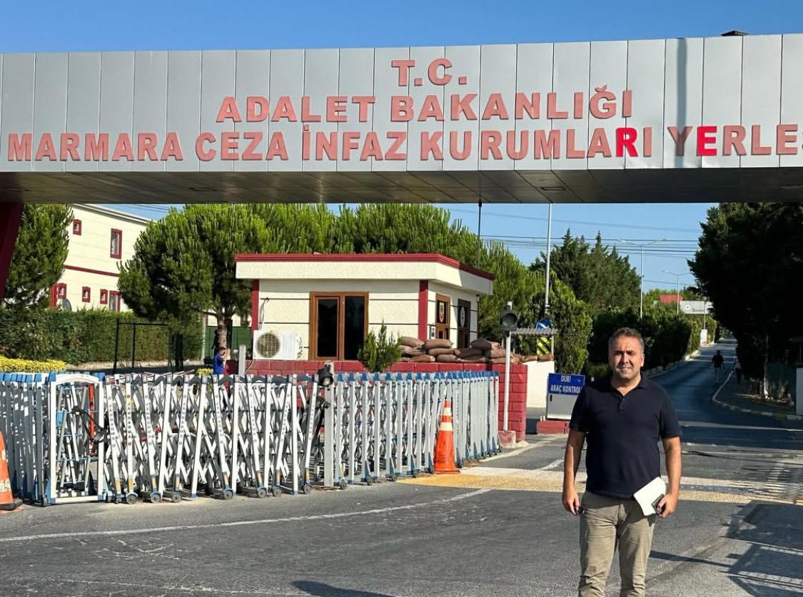 CHP Marmaris İlçe Başkanı Avukat Ömer Bozdemir'den Silivri ziyareti