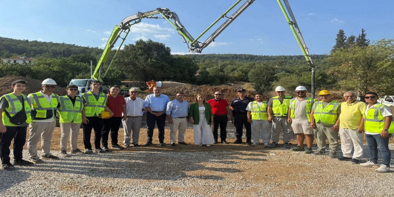 Çetibeli Adliye lojmanı temel atma töreni yapıldı