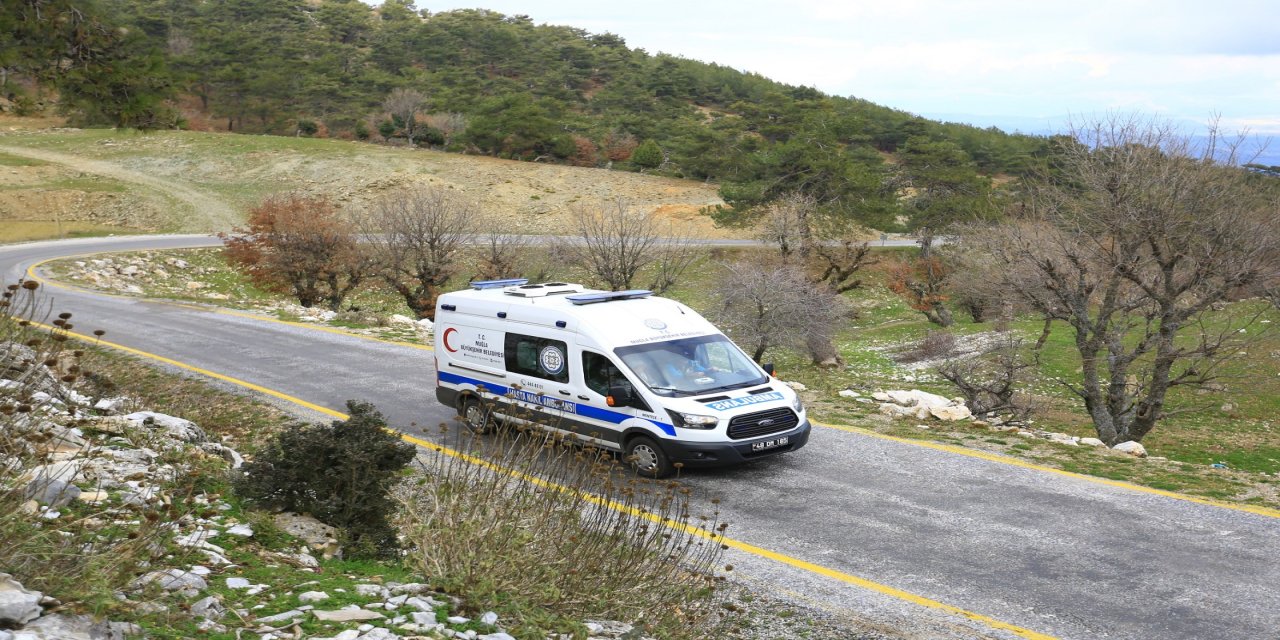 Muğla Büyükşehir’in hasta ve engelli nakil hizmeti ile binlerce kişiye ulaşıyor