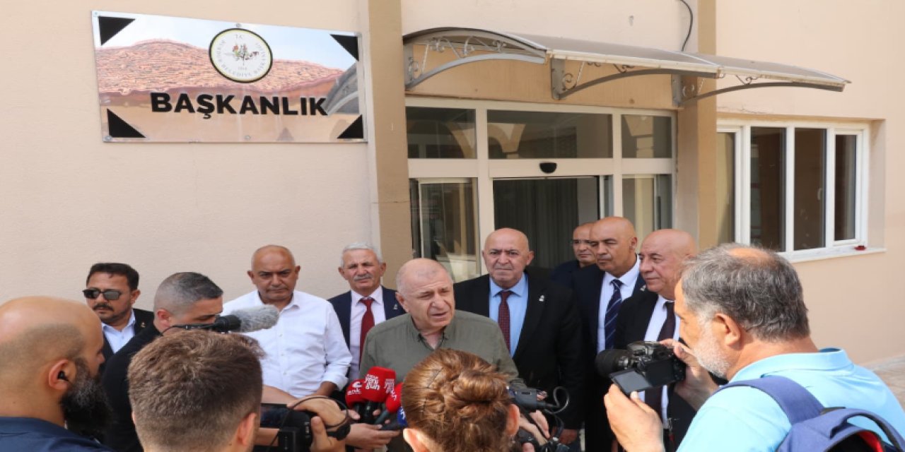 Ümit Özdağ ''TBMM komisyonunun bütün görüşmesi naklen yayınlansın''