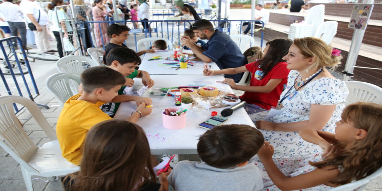 Küçükçekmece’de yaz boyu sanat sokakta