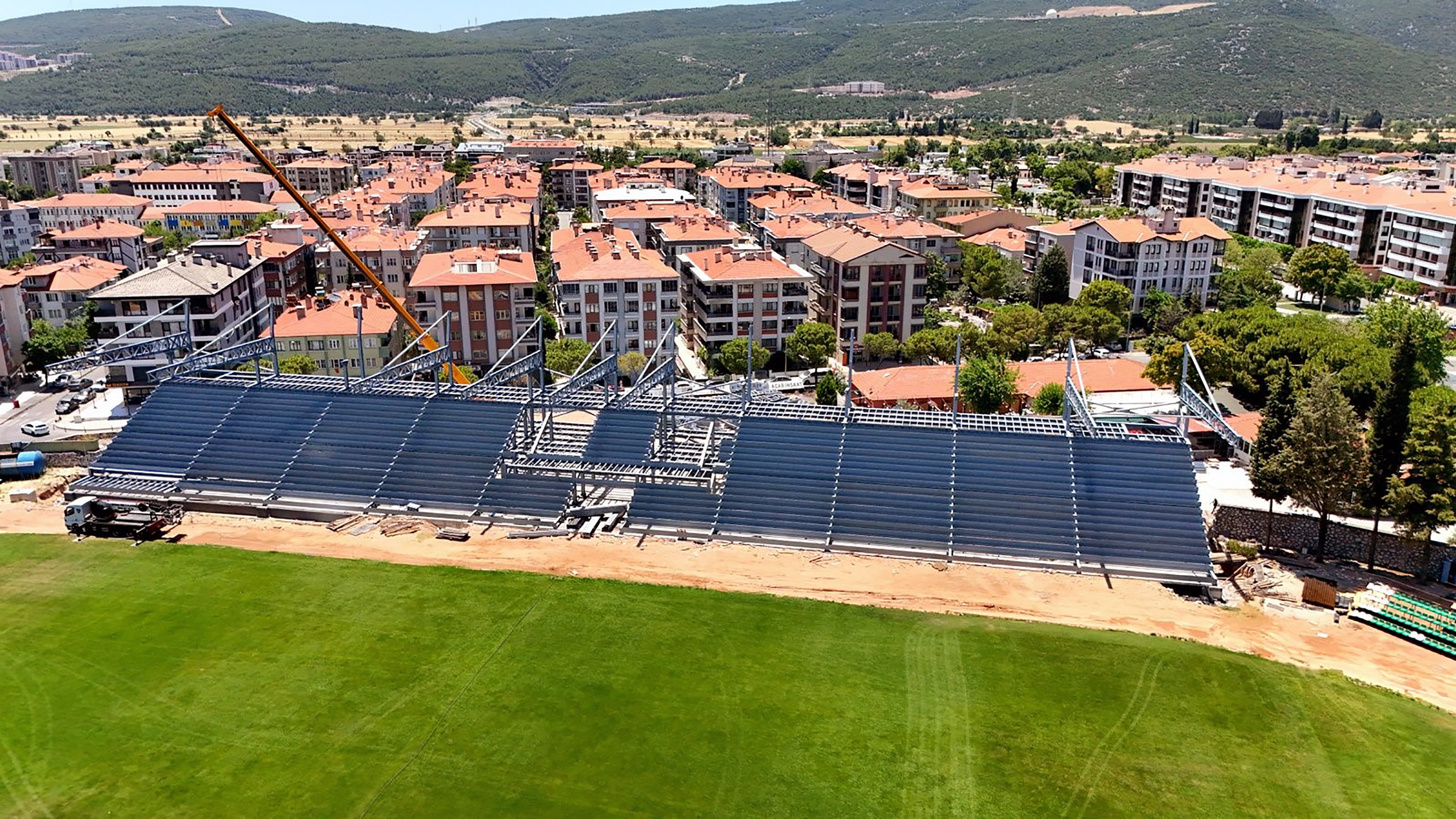 Muğla stadyumu tamamlanana kadar 24 saat mesai yapılacak