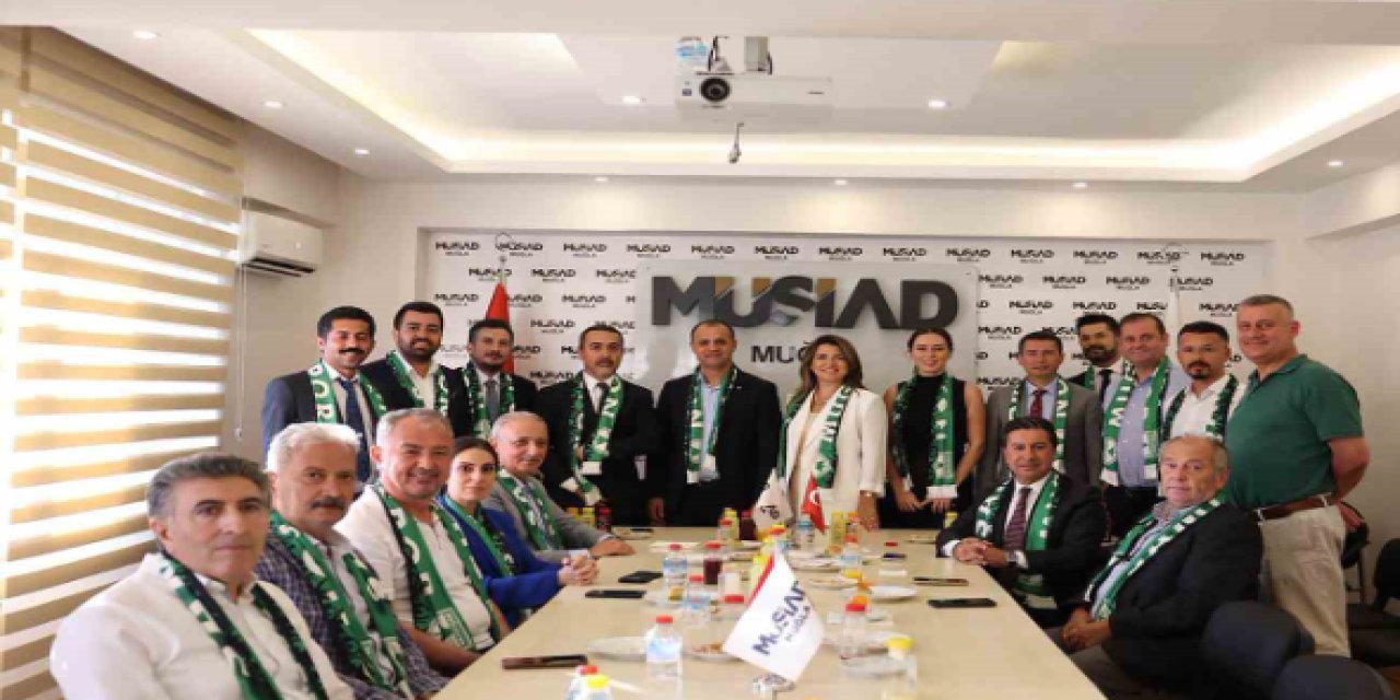 Muğlaspor’dan Muğla MÜSİAD’a ziyaret
