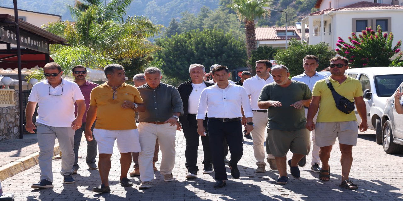 Başkan Ünlü'den Turunç'a ziyaret