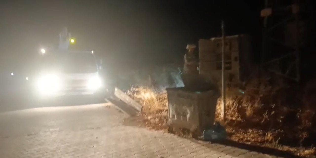 Akyaka’da elektrik panosundan çıkan yangına anında müdahale