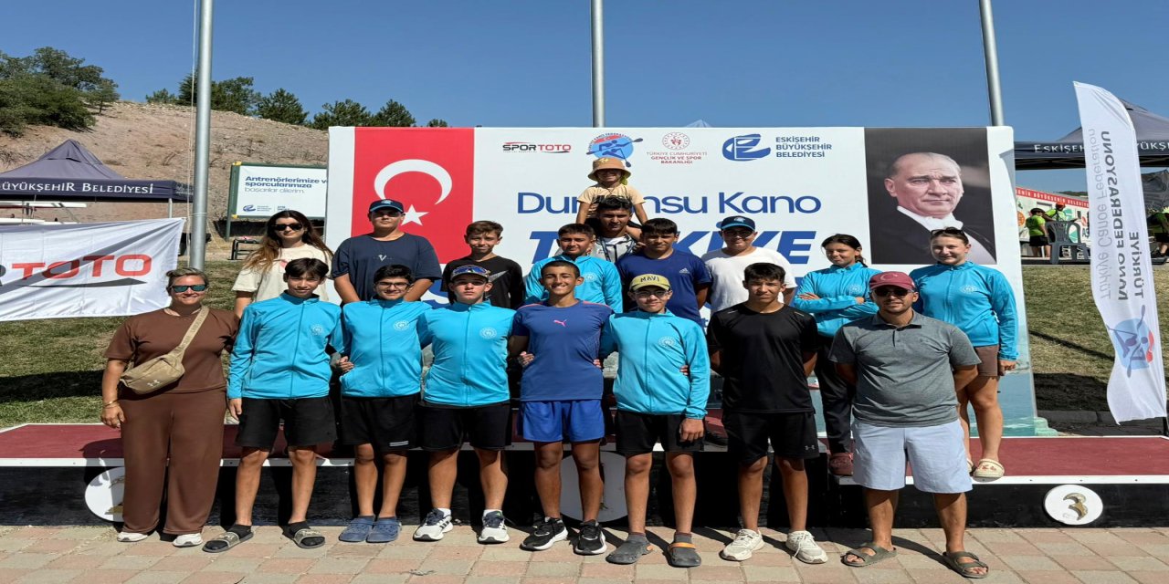 Köyceğizli kanocular Türkiye şampiyonası’na damga vurdu