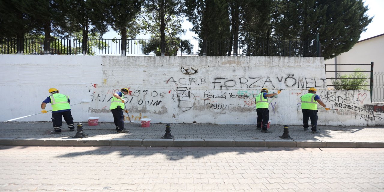 Muğla büyükşehir Belediyesi'nden okullarda yenilik çalışması