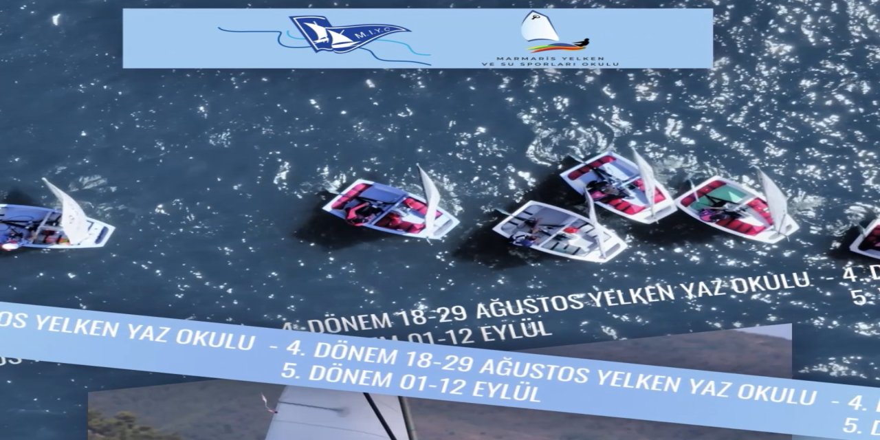 Marmaris’te MIYC Optimist Yelken Eğitim Programı Devam Ediyor