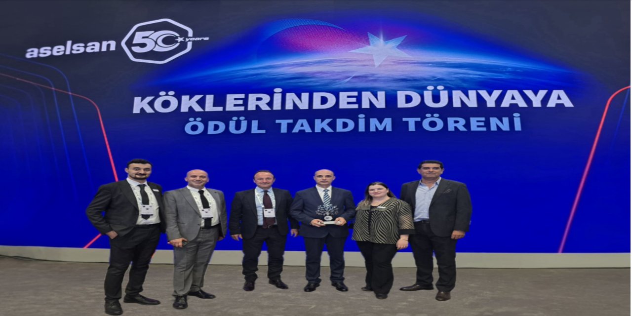 Başoğlu Kablo’nun Yerli ve Milli Ürünü ASELSAN’ın “Köklerinden Dünyaya” Töreninde Ödül Aldı